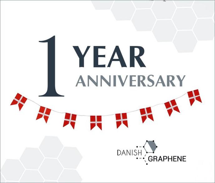 danish graphene 1st anniversary news